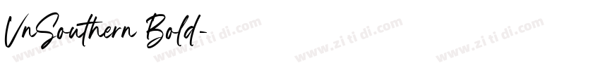 VnSouthern Bold字体转换